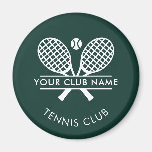 Imán Moderno Tennis Country Club Name Team Swag