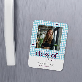 Imán Moderno y elegante foto de patrón de patrón de cap