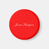 Moderno y elegante llano simple rojo profesional