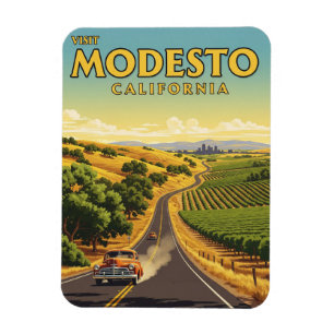 Imán Modesto California Central Valley