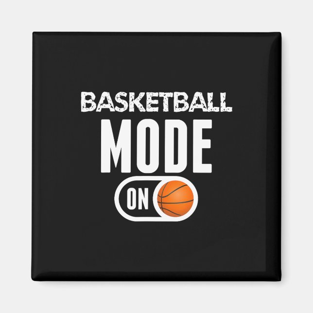 Imán Modo de baloncesto en el deporte de baloncesto Div (Frente)