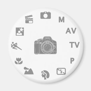 Imán Modo de DSLR