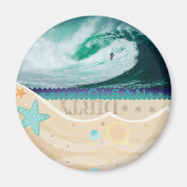 Imán Modo de playa lateral de giro limpio/ sucio