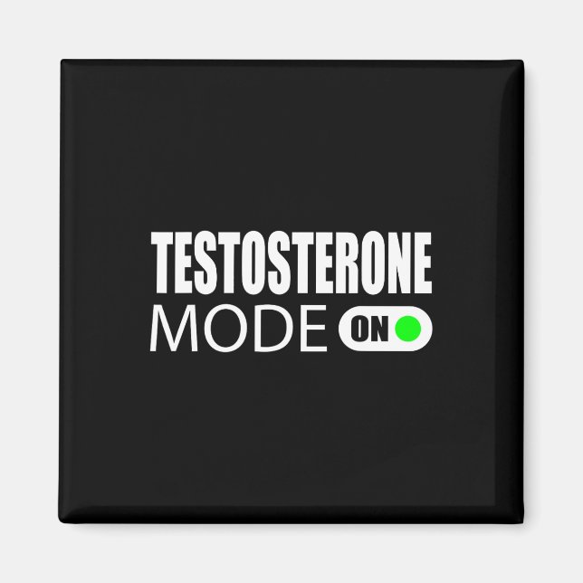 Imán Modo de testosterona activado (Frente)