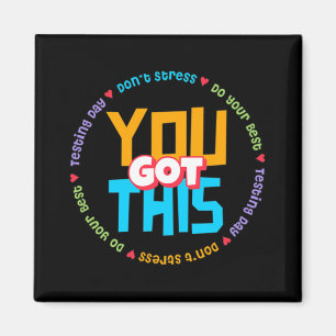 Imán Modo Staar Day En La Prueba Del Profesor