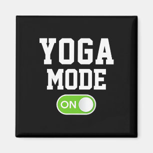 Imán Modo Yoga Activado Yogui Yogini Divertida