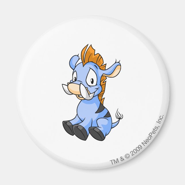 Imán Moehog Blue (Frente)