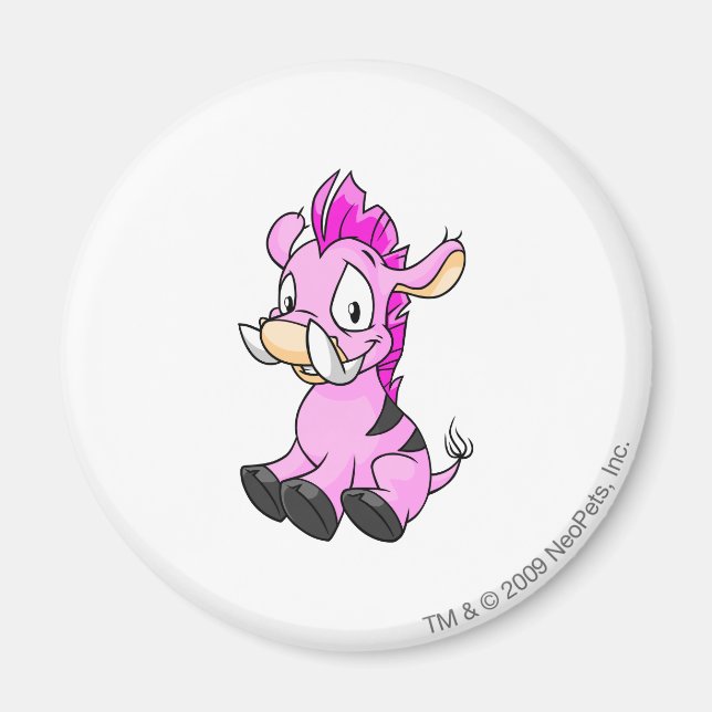 Imán Moehog Pink (Frente)