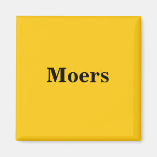 Imán Moers Magnet Schild Gold Gleb
