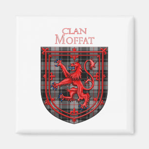 Imán Moffat Tartan Scottish Plaid Lion Rampant