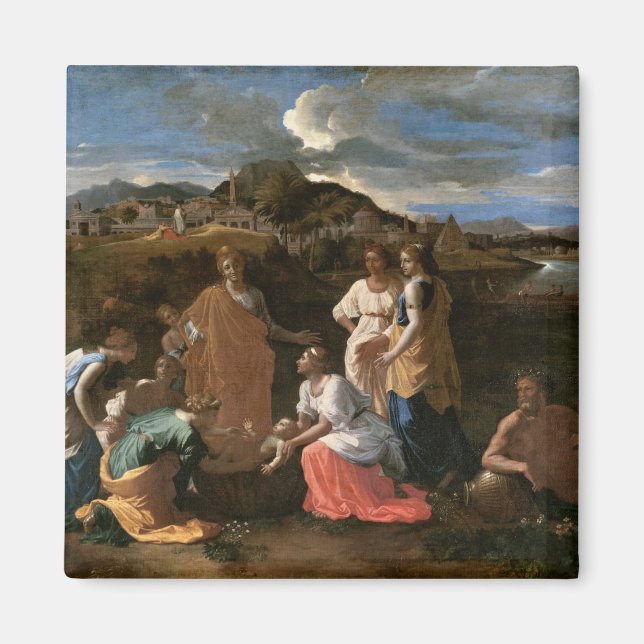 Imán Moisés rescatados del agua, 1647 (Frente)