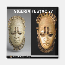 MOJISOLA A GBADAMOSI  FESTAC 77 MAGNET