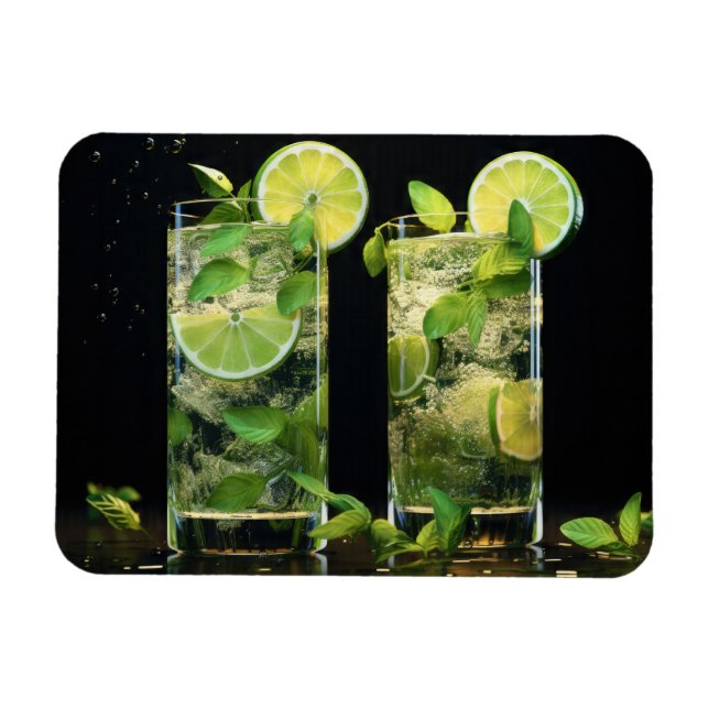Imán Mojito Cocktails (Horizontal)