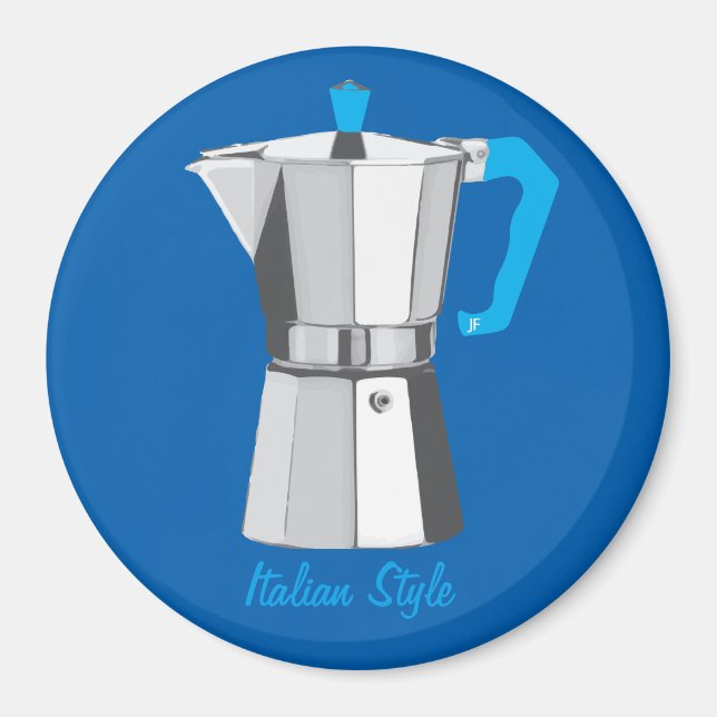 Imán Moka italiano (Frente)