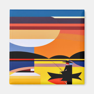 Imán Moldeando al atardecer
