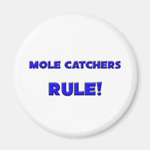 Imán ¡Mole Catchers Regla!