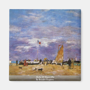 Imán Mole De Deauville Por Boudin Eugène