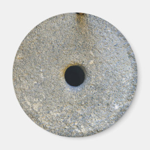 Imán molino de molino de piedra harina trigo cereal gri