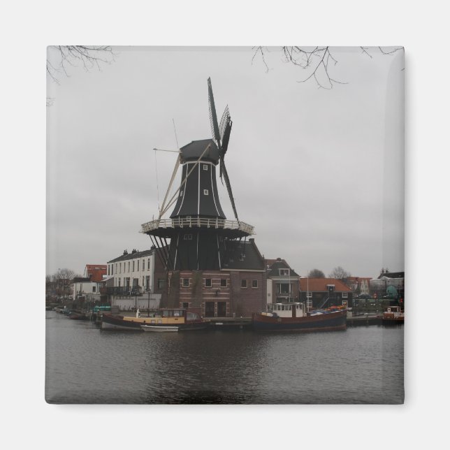 Imán Molino de viento De Adriaan, Haarlem (Frente)