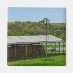 Imán Molino de viento de campo