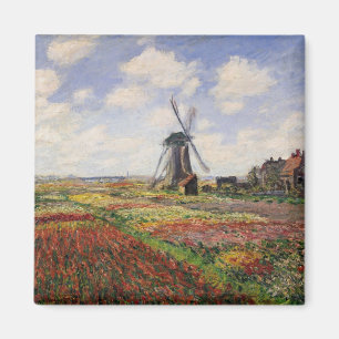 Imán Molino de viento de Rijnsburg de los campos del