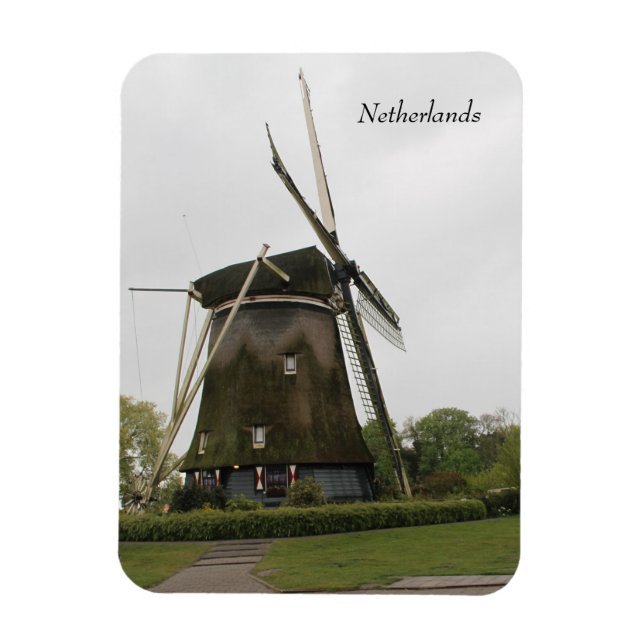 Imán Molino de viento, Holanda, Países Bajos, Amsterdam (Vertical)