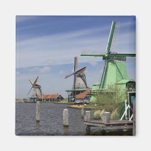 Imán Molino de viento, Zaanse Schans, Holanda, Países 