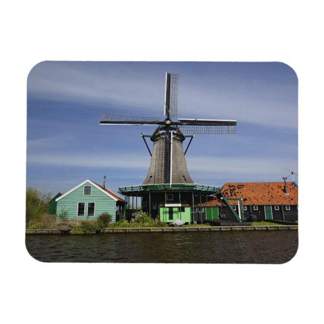 Imán Molino de viento, Zaanse Schans, Holanda, Países B (Horizontal)