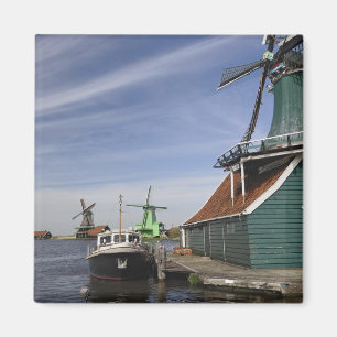 Imán Molino de viento, Zaanse Schans, Holanda, Países B