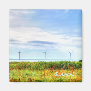 Imán Molinoes de viento en Dinamarca