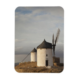 Imán Molinos de viento antiguos de La Mancha, Consuegra