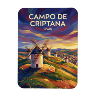Imán Molinos de viento de Campo de Criptana España