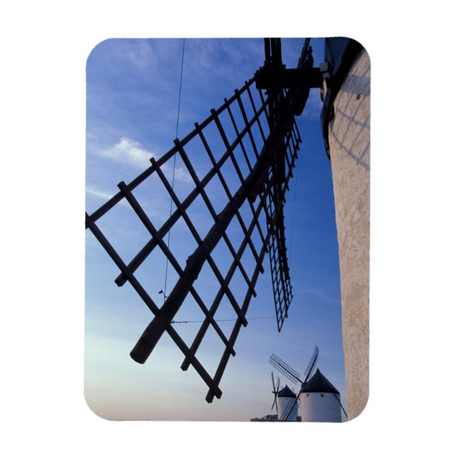 Imán Molinos de viento de Consuegra, Castilla-La Mancha (Vertical)