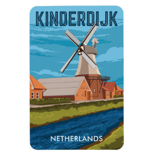 Imán Molinos de viento de los Países Bajos