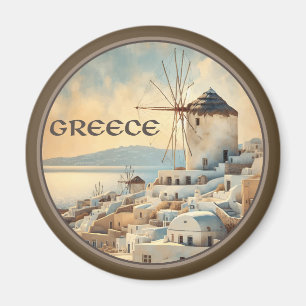 Imán Molinos de viento de Mykonos en Grecia