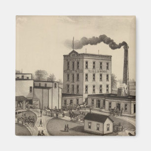 Imán Molinos Roller Winfield, Blissand Wood, Kansas