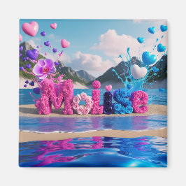 Imán Molise Floral Magnet