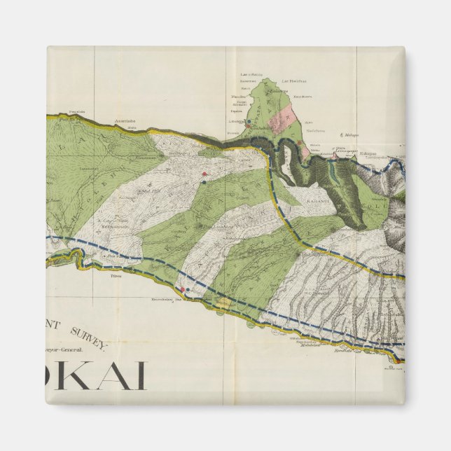 Imán Molokai, Hawái (Frente)