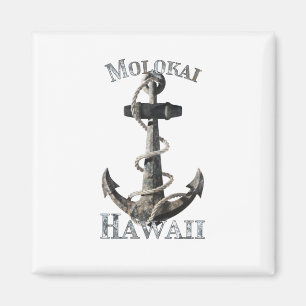 Imán Molokai Hawaii Vacaciones Ancla Náutica