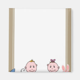 Imán MOM DAD PADRE DE Baby Shower