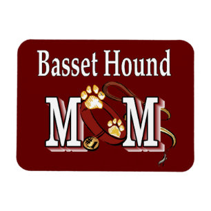 Imán MOM de perro heliano basset