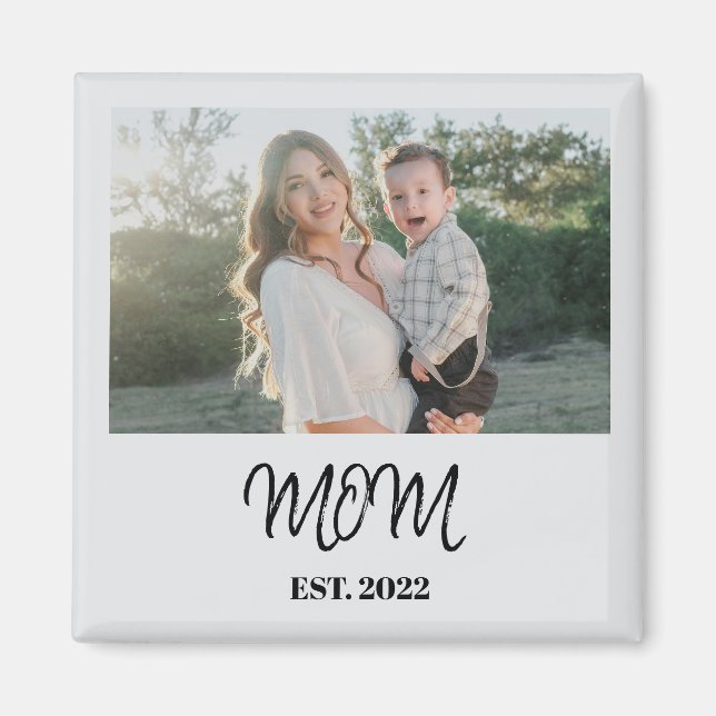 Imán Mom established, gift Magnet  (Frente)