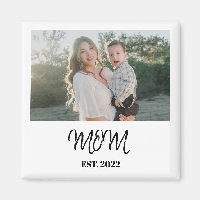 Imán Mom established, gift Magnet  (Frente)