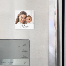 Imán Mom Established Photo Gift Magnet
