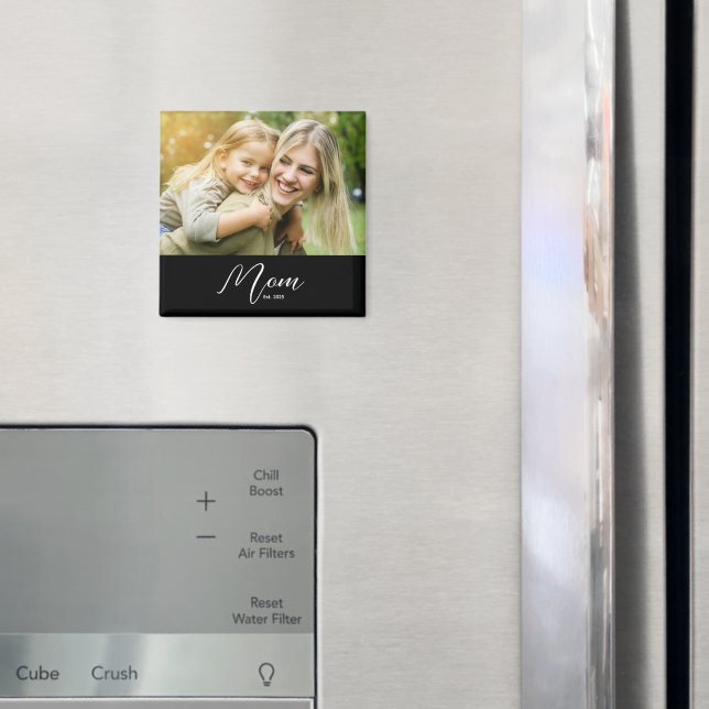 Imán Mom Established Photo Mother's Day (In situ (nevera))