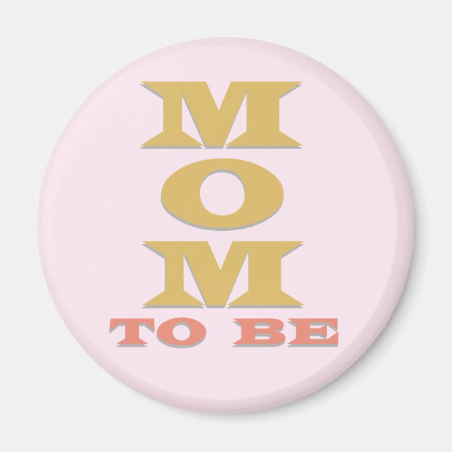 Imán MOM para ser camisetas y regalos (Frente)