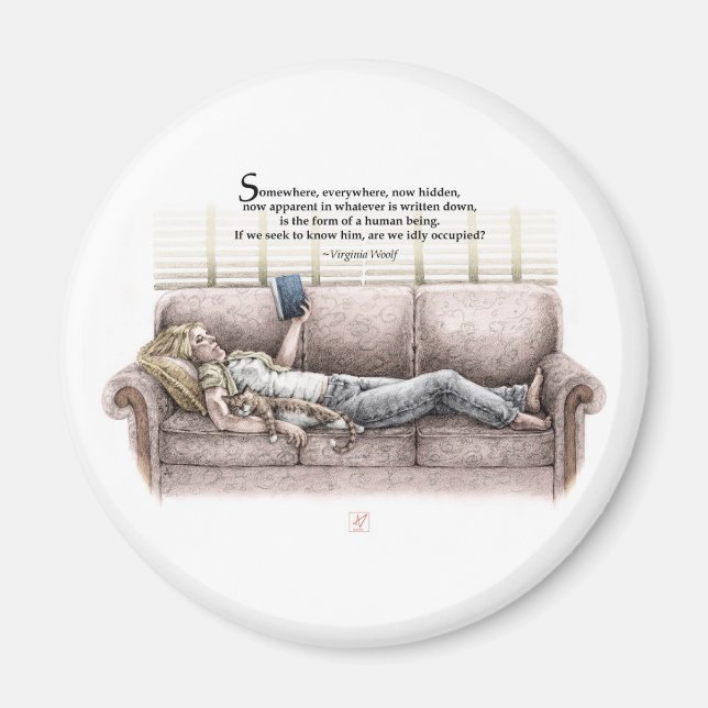 Imán Momento de inactividad (Frente)