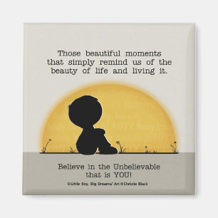 Imán Momentos hermosos