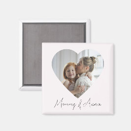 Imán Mommy Custom Name & Photo | Personalized Magnet
