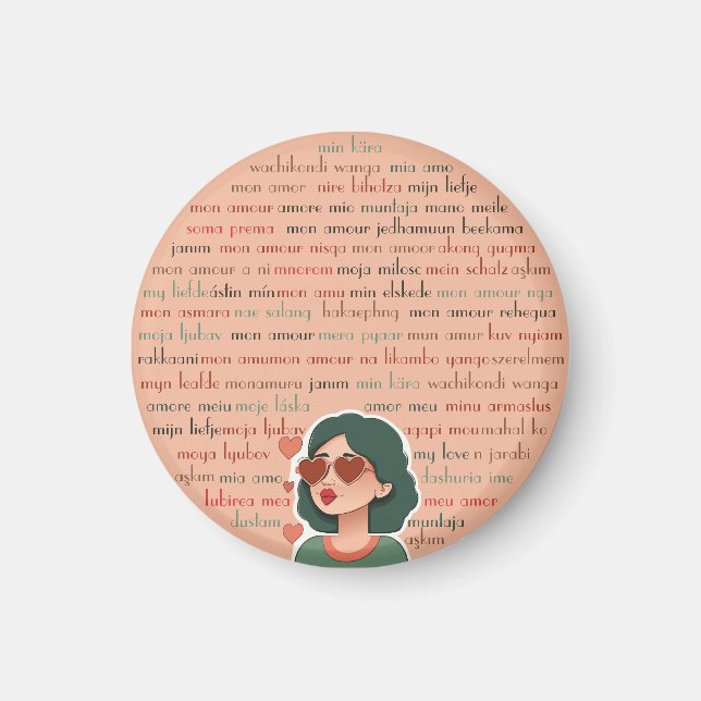 Imán Mon Amour (Frente)